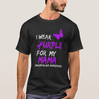 Fibromyalgie Bewustheid dat ik Paars Draag heb voo T-shirt