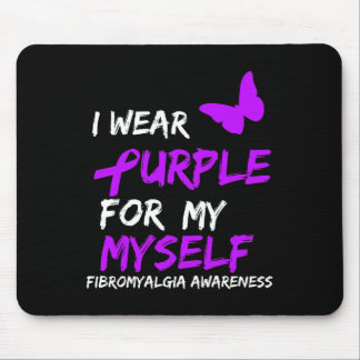 Fibromyalgie Bewustheid dat ik Paars voor mezelf D Muismat