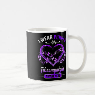 Fibromyalgie Bewustheid Ik Draag Paarse Butterfly Koffiemok