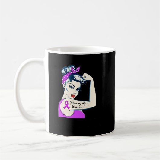 Fibromyalgie Bewustheid Koffiemok (Links)