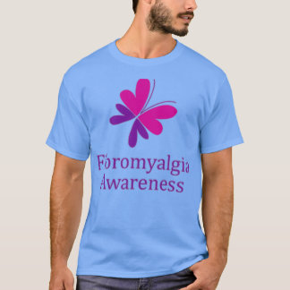 Fibromyalgie Bewustheid Logo T-shirt