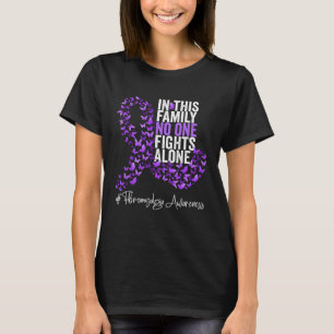 Fibromyalgie Bewustheid Maand Paars Lint T-shirt
