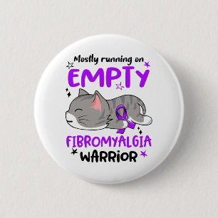 Fibromyalgie Bewustheid Maand Ribbon Giften Ronde Button 5,7 Cm