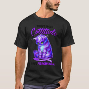 Fibromyalgie Bewustheid Vangst Kat Apparel T-shirt