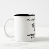 Fibromyalgie Bewustmaking Voodoo Doll Mok (Links)