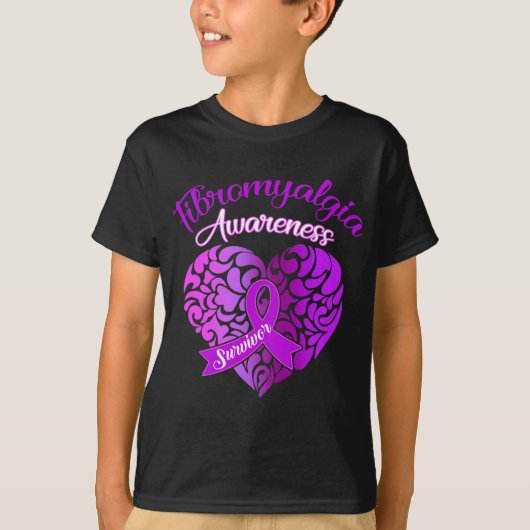 Fibromyalgie Bewustzijn Chronische pijn Vrouwen Aa T-shirt (Voorkant)