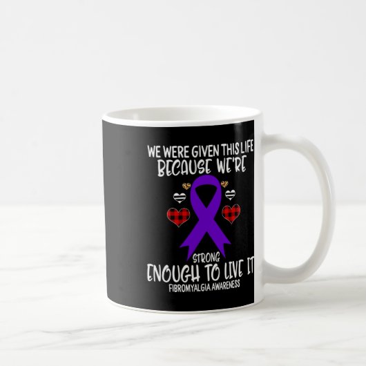 Fibromyalgie Bewustzijn gegeven leven omdat we St Koffiemok (Rechts)