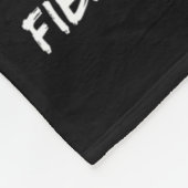 Fibromyalgie Bewustzijn Ik Draag Paarse Voor Mijn  Fleece Deken (Hoek)