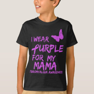 Fibromyalgie Bewustzijn Ik Draag Paarse Voor Mijn T-shirt