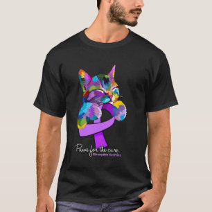 Fibromyalgie Bewustzijn Kat Fibro Overlevenden Poo T-shirt