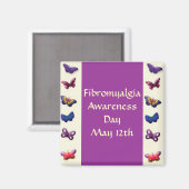 Fibromyalgie Bewustzijn... Magneet (Voorkant / Achterkant)