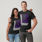 Fibromyalgie Bewustzijn Overlevende Proud Warrior T-shirt (Unisex)