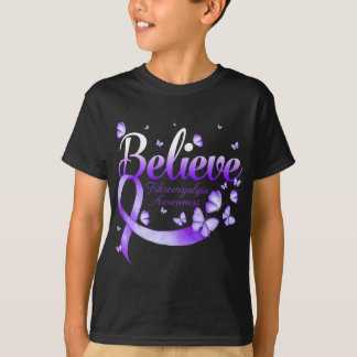 Fibromyalgie Bewustzijn Vlinder 1 T-shirt