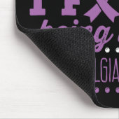 Fibromyalgie Bewustzijn Warrior Fake Being Well Muismat (Hoek)