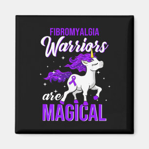 Fibromyalgie Bewustzijn Warrior Fun Eenhoorn Magneet