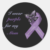 Fibromyalgie-bewustzijnsgevoel Sticker (Voorkant)