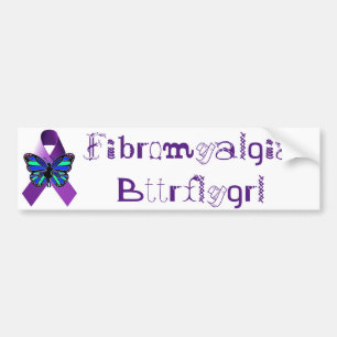 Fibromyalgie Bttrflygrl Bumpersticker