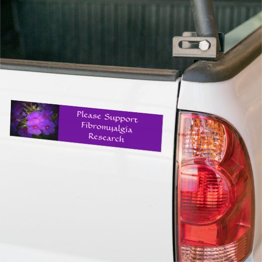Fibromyalgie Bumpersticker (Op Truck)