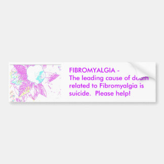 Fibromyalgie Bumpersticker