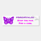 FIBROMYALGIE-bumpersticker Bumpersticker (Voorkant)