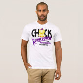Fibromyalgie Chick Gone Paars 2 T-shirt (Voorkant volledig)