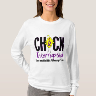 Fibromyalgie Chick Onderbroken T-shirt