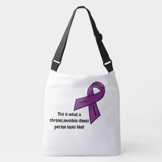 Fibromyalgie Crossbody Tas (Voorkant)