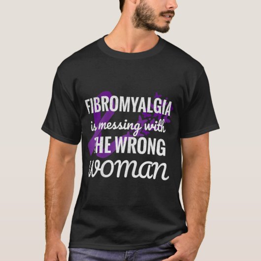Fibromyalgie Fibro Warrior 1 T-shirt (Voorkant)