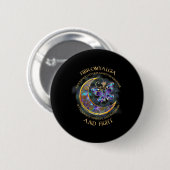 Fibromyalgie - Fibromyalgie Bewustheid 6 Ronde Button 5,7 Cm (Voorkant /achterkant)