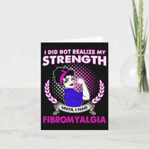 Fibromyalgie Fighter Strength Fibromyalgia Awarene Kaart