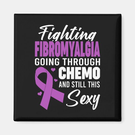 Fibromyalgie gaat door chemo en nog steeds deze Y Magneet (Voorkant)