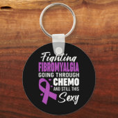 Fibromyalgie gaat door chemo en nog steeds deze Y Sleutelhanger (Voorkant)