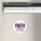 Fibromyalgie Geloofszaken Cross 1 Magneet (Insitu (Vaatwasser))
