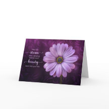 Fibromyalgie Goed gedaan met Vibrant Paarse Daisy