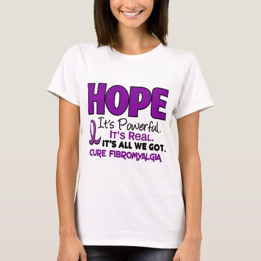 Fibromyalgie HOPE 1 T-shirt (Voorkant)