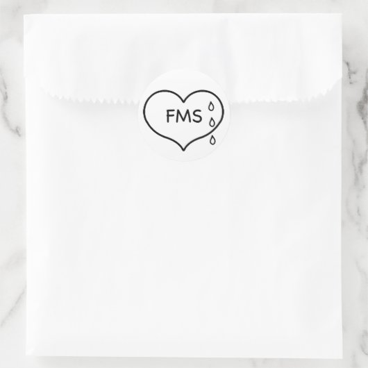 Fibromyalgie Humanness Campaign Stickers (Tas)