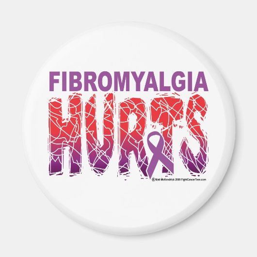 Fibromyalgie Hurten Magneet (Voorkant)