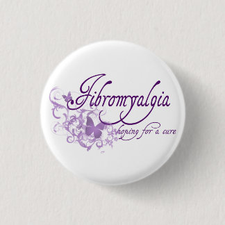 Fibromyalgie, in de hoop op genezing ronde button 3,2 cm