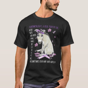 Fibromyalgie is een echte pijn in het hoofd nek ez t-shirt