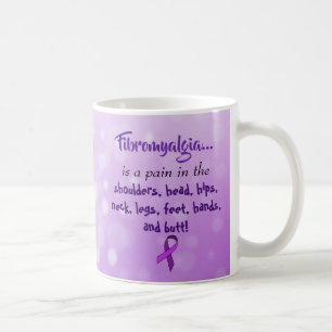 Fibromyalgie is een pijn in de kont koffiemok