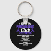 Fibromyalgie Krijger Sleutelhanger (Voorkant)