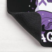 Fibromyalgie krijgers zijn magische eenhoorn liefh muismat (Hoek)