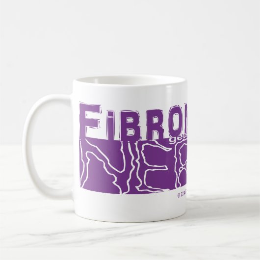 Fibromyalgie krijgt op mijn zenuwen Mok (Links)