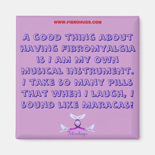 Fibromyalgie magneet (Voorkant)