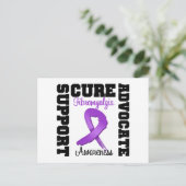 Fibromyalgie Ondersteuning Briefkaart (Staand voorkant)