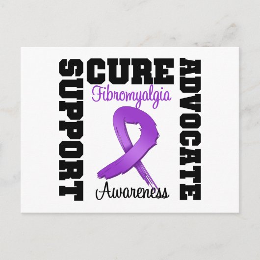 Fibromyalgie Ondersteuning Briefkaart (Voorkant)