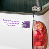 Fibromyalgie Ondersteuning niet Sarcasme Bumpersticker (Op Truck)