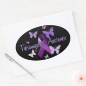 Fibromyalgie Ovale Sticker (Envelop)