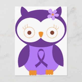 Fibromyalgie Owl Briefkaart