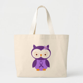 Fibromyalgie Owl Grote Tote Bag
